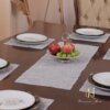 Oscar American Service Placemat And Runner Set - Exquisite Embroidery For Your Table 13 From Turkey oscar american service placemat and runner set - exquisite embroidery for your table
