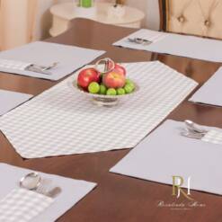 Cecilia American Service Cotton Placemat And Runner Set - The Perfect Plaid Addition For Your Table 11 From Turkey cecilia american service cotton placemat and runner set - the perfect plaid addition for your table