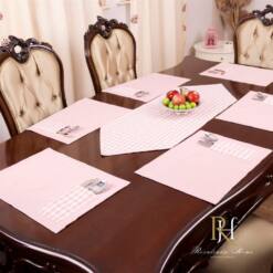 Cecilia American Service Cotton Placemat And Runner Set - The Perfect Plaid Addition For Your Table 16 From Turkey cecilia american service cotton placemat and runner set - the perfect plaid addition for your table