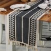 organic cotton table runner 13.8 inches x 57 inches