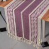 organic cotton table runner 13.8 inches x 57 inches