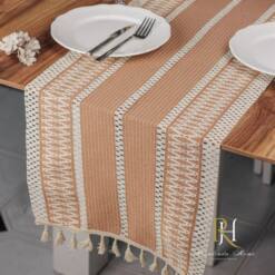 Organic Cotton Table Runner 13.8 Inches X 57 Inches 9 From Turkey organic cotton table runner 13.8 inches x 57 inches