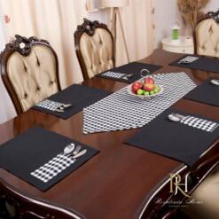 Cecilia American Service Cotton Placemat And Runner Set - The Perfect Plaid Addition For Your Table 15 From Turkey cecilia american service cotton placemat and runner set - the perfect plaid addition for your table