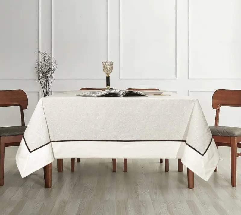 مفرش طاولة من القطن ديزي مقاس 160×220 سم