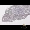 Carine Velvet Lacey 5-teiliges Tischläufer-Set, Salon-Set, Tischdecke 16 Aus der Türkei Jemma Velvet Lace 5-teiliges Läufer-Set, Salon-Set, Tischdecke