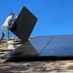 instalație de reciclare durabilă și eficientă a panourilor solare - minimizarea impactului asupra mediului.