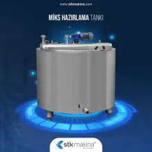 Stk Makina-Zubereitungstank für Eismischungen – effiziente und zuverlässige Lösung für die Zubereitung von Eismischungen