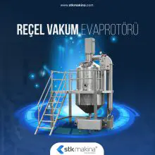 stk makina jam vacuum evaporator - efficient and versatile machine for concentrating jams and fruit purees