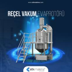 Evaporatore sottovuoto per marmellata stk makina - macchina efficiente e versatile per concentrare marmellate e puree di frutta