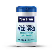 medi-pro 75%酒精濕紙巾 100片