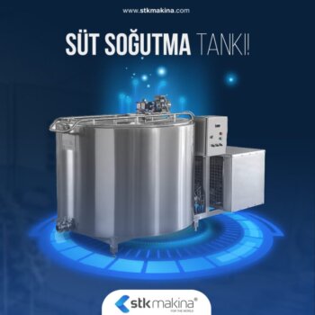 Serbatoio di raffreddamento della miscela di gelato stk makina: raffreddamento efficiente per una perfetta produzione di gelato