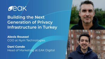 creating a high-tech privacy infrastructure in turkey. curiosity piqued? learn from alexis roussel at nym technologies.