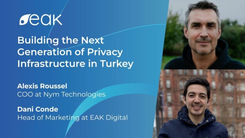 Creazione di un'infrastruttura high-tech per la privacy in Turchia. La curiosità è stata stuzzicata? Scopri di più con Alexis Roussel di Nym Technologies. Dalla Turchia creazione di un’infrastruttura per la privacy ad alta tecnologia in Turchia. curiosità stuzzicata? impara da alexis roussel della nym technologies.