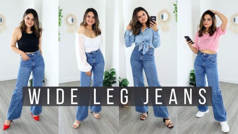 Discover Petite Guide With 6 Easy Wide Leg Jeans Outfit Ideas! From Turkey discover petite guide with 6 easy wide leg jeans outfit ideas!