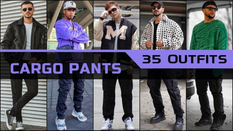 discover stylish cargo pants outfits for winter 2024. explore new men's fashion trends!