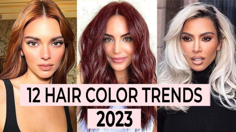 discover the 12 best hair color trends of 2023!