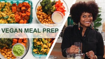 Entdecken Sie die einfache vegane Meal Prep für Anfänger – 12 Rezepte in 90 Minuten!