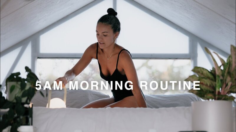 discover the ultimate 5am morning routine - start your day right