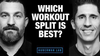 discover the best workout split with huberman lab podcast.