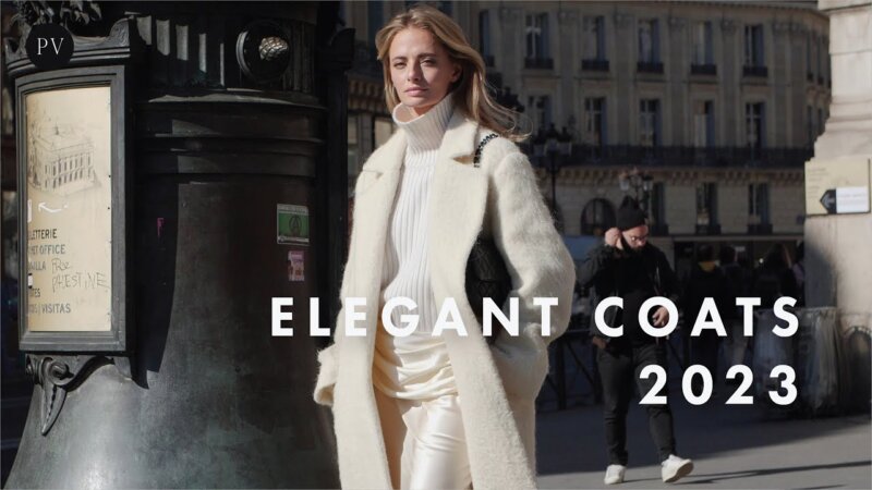discover the chic art of layering with elegant coats - parisian flair awaits in 2023