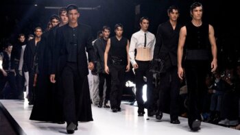 #dgfw23 的“essenza”男士时装秀 - 一睹前沿趋势？
