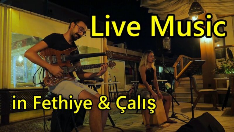 experience live musicians from fethiye & Çalış - what's their unique sound?