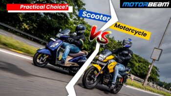 explore the practicality of scooters vs motorcycles in 5 tests! find out which is better.  #motorbeam