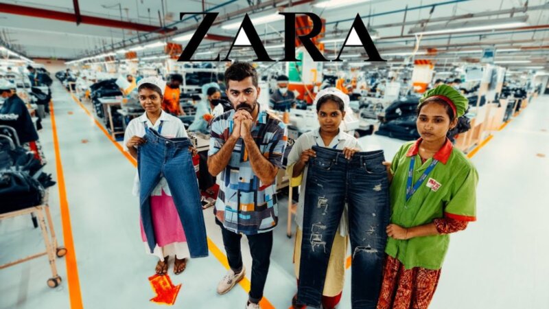 exploring the world's largest and cheapest clothing factory! h&m and zara in bangladesh