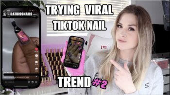 get ready for the latest tiktok nail trends! 👀 #trendingnails