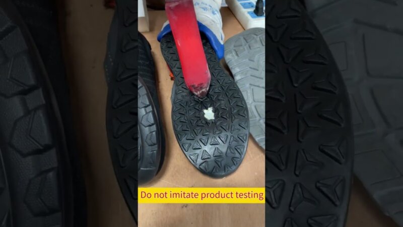 "how do safety shoes pass function test .0266g?" #workshoes #curious #safetytesting