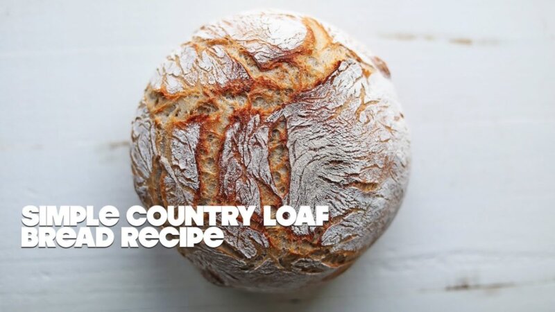 how to make the best artisan bread ever! try this homemade recipe!