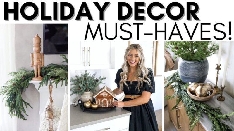 timeless holiday decor staples: discover must-have 2023 christmas decorating ideas