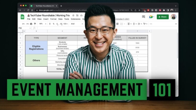 unleash your event planning creativity with google sheets