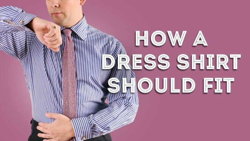 unlock the secrets: the art of perfect dress shirt fit for men
