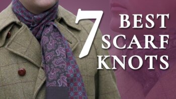 Desbloquea los secretos del diseño de bufandas masculinas en 7 nudos únicos.