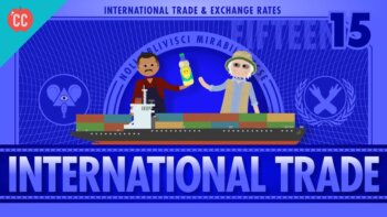 unlocking the world of imports, exports, and exchange rates: get curious with crash course economics #15!