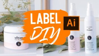 create eye-catching labels: learn illustrator diy in 10mins!
