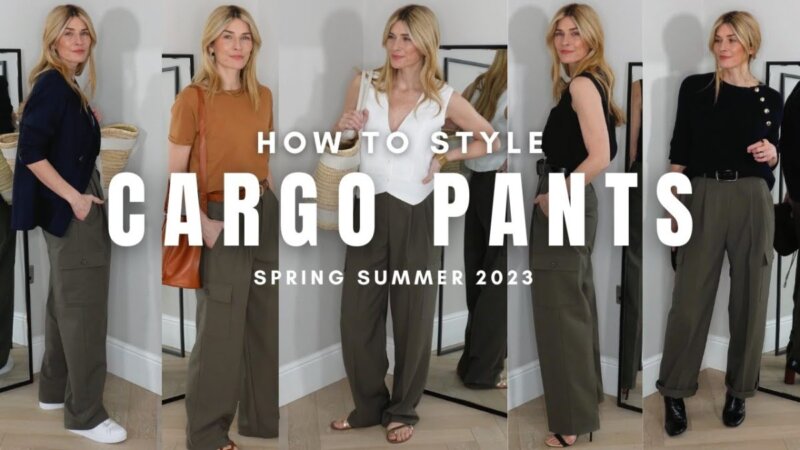 discover 14 stylish ways to rock cargo pants in spring 2023