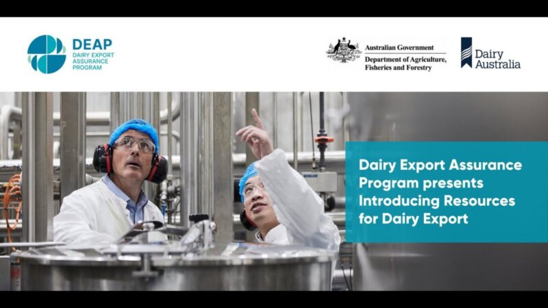 discover new resources for dairy export success.
