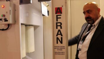 discover the latest in electrostatic powder coating technology at the afran metal expo 2018 in turkey. don't miss out!