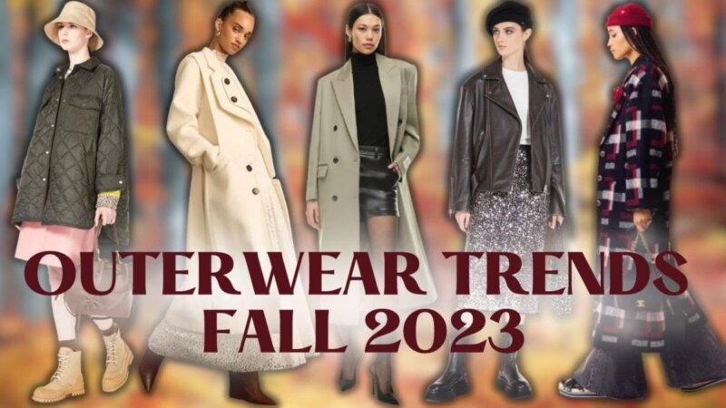 discover the latest outerwear trends for fall 2023!