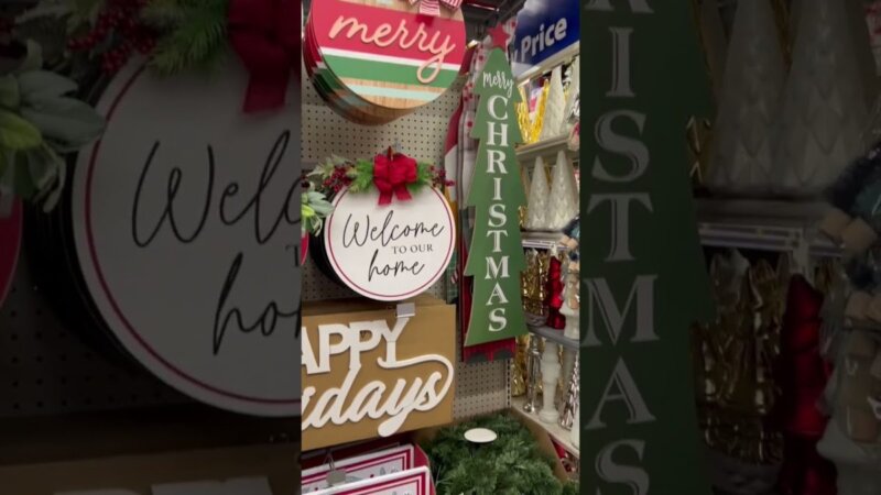 discover the magic of walmart's christmas decorations! explore with me!