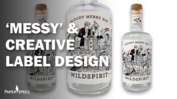 get inspired with our bloody mary gin label design!