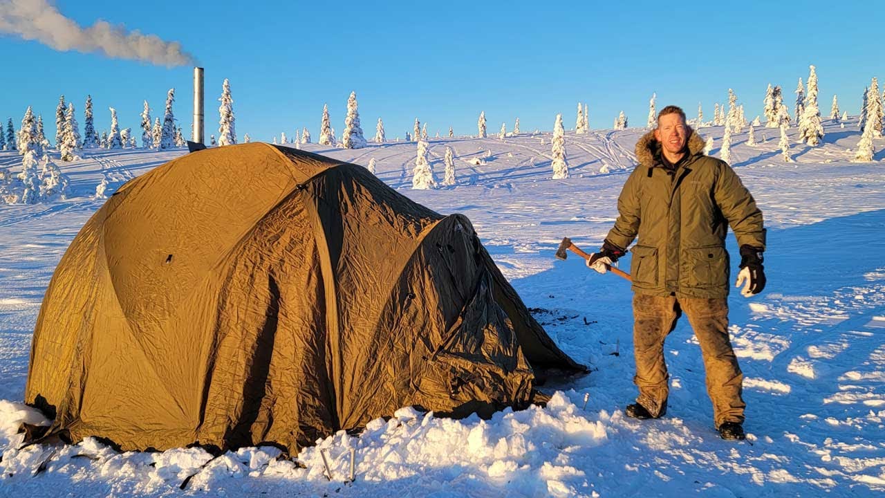 Surviving 4 days camping in Alaska at -23 degrees – could you do it?