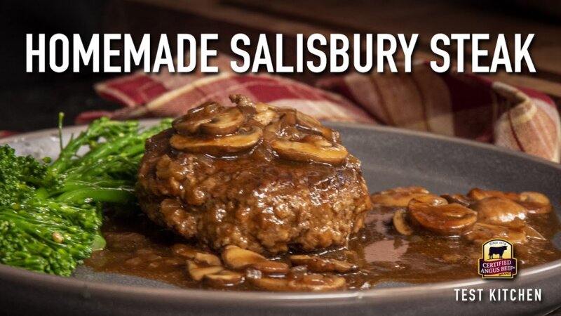 try this simple salisbury steak recipe and discover the delicious one-pan wonder!