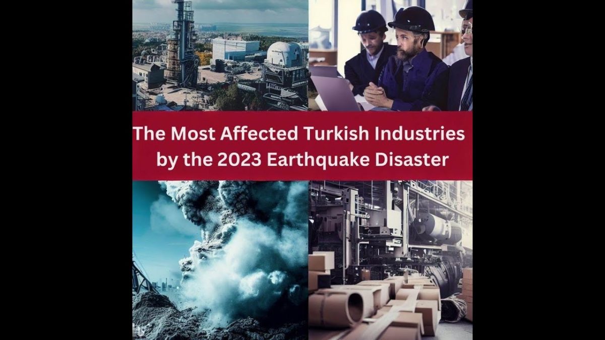 uncovering the 2023 earthquake disaster in turkiye from a sourcing agent’s viewpoint - provoking insight