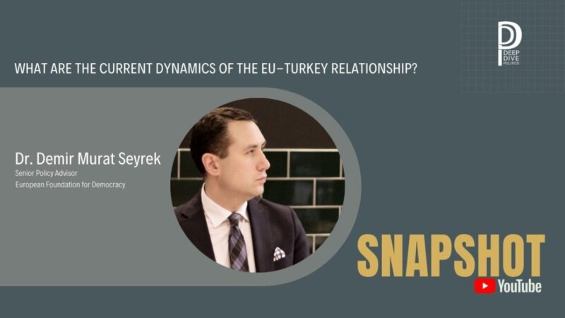 unlocking the complex eu-turkey relationship. what's happening now? learn from demir murat seyrek.