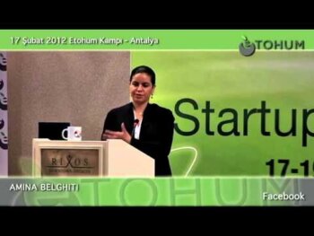 unveiling amina belghiti's insights at startup turkey 2013!