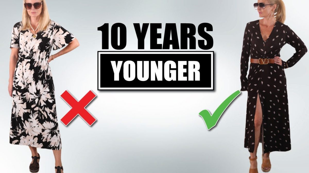 5 consigli di stile per sembrare 10 anni *GIÙ GIOVANE*! (Oltre i 40)