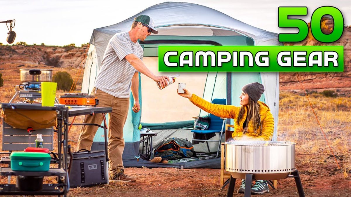 50 Amûrên Camping & Gadgetên ku we Berê nedîtine